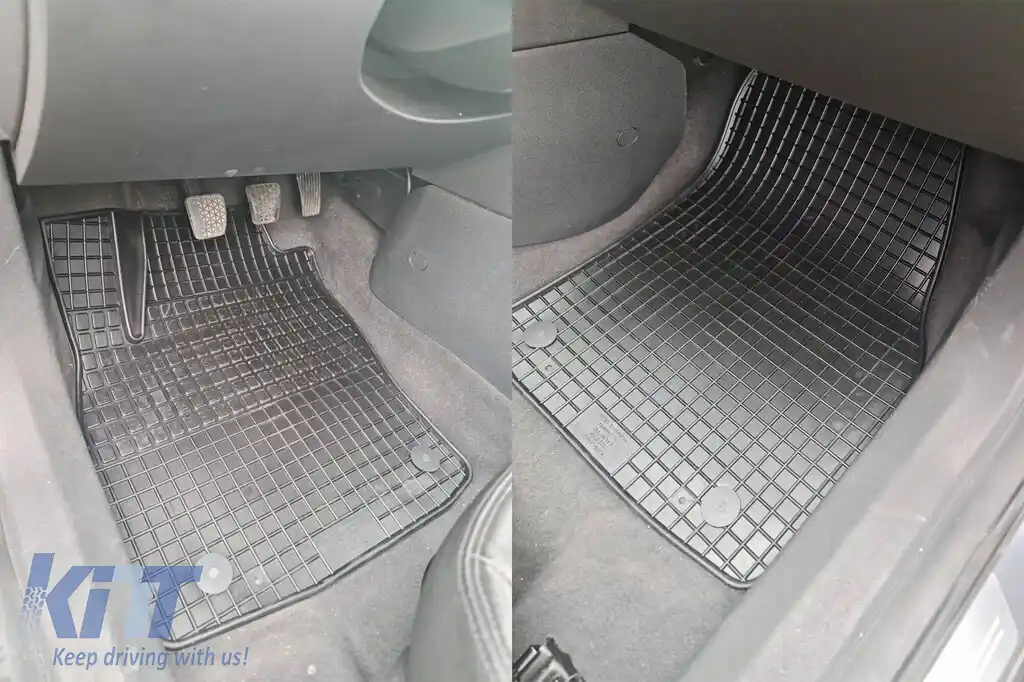 Mochete din cauciuc specifice, potrivite pentru Opel Astra H 2004-2009, set de 4 piese, culoare neagră-image-6226210