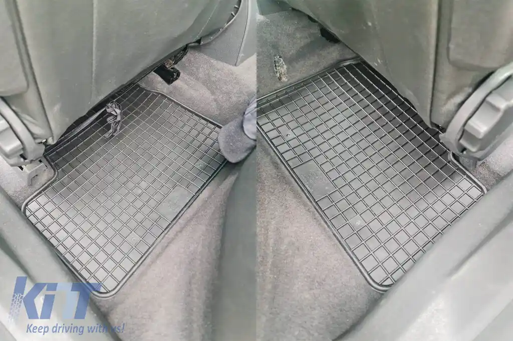 Mochete din cauciuc specifice, potrivite pentru Opel Astra H 2004-2009, set de 4 piese, culoare neagră-image-6226211