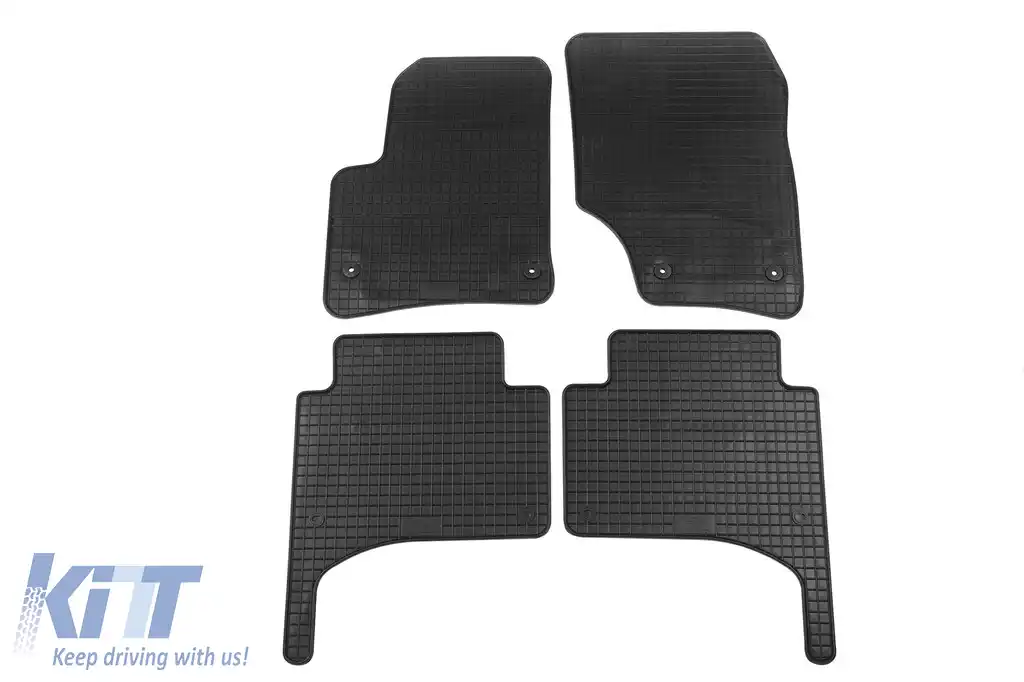 Mochete din cauciuc specifice, potrivite pentru VW Touareg, Porsche Cayenne 2002-2010, set de 4 piese, culoare neagră