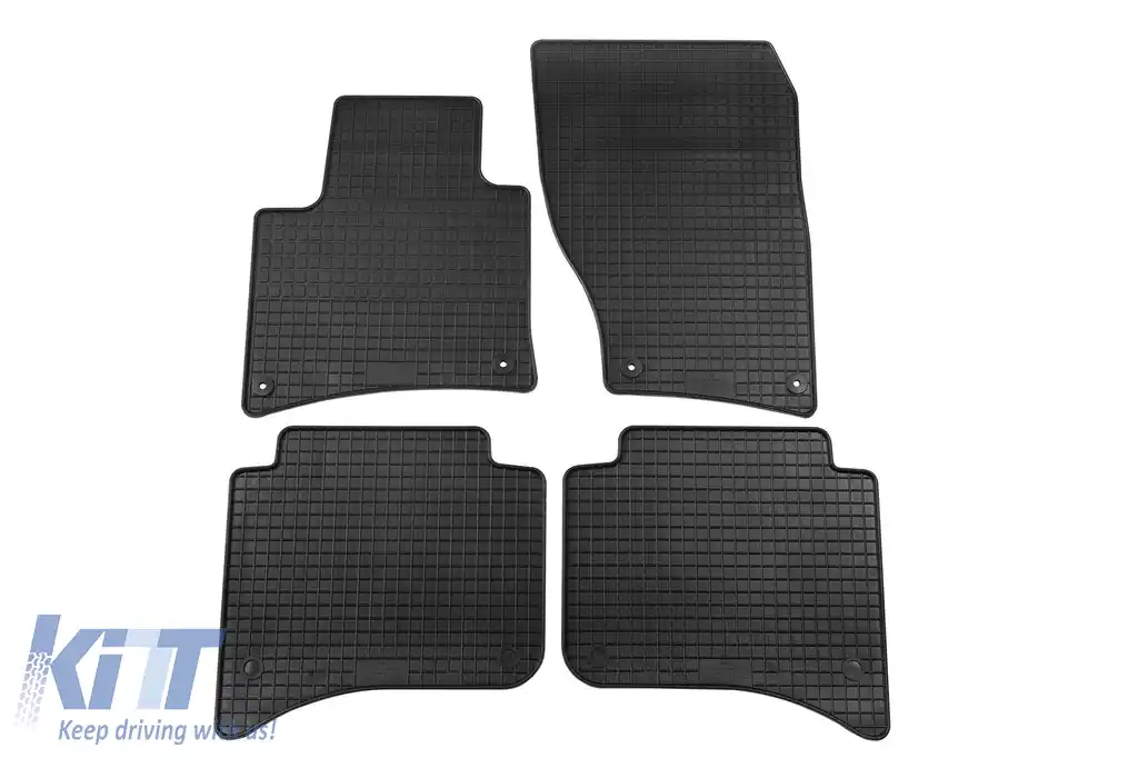 Mochete din cauciuc specifice, potrivite pentru VW Touareg, Porsche Cayenne 2010-2018, set de 4 piese, culoare neagră-image-6226358