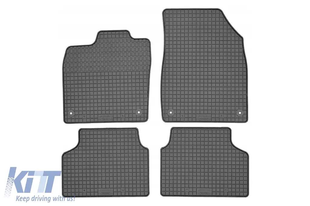 Mochete din cauciuc specifice, potrivite pentru Volkswagen ID.3 după 2020, 4 pca, negre