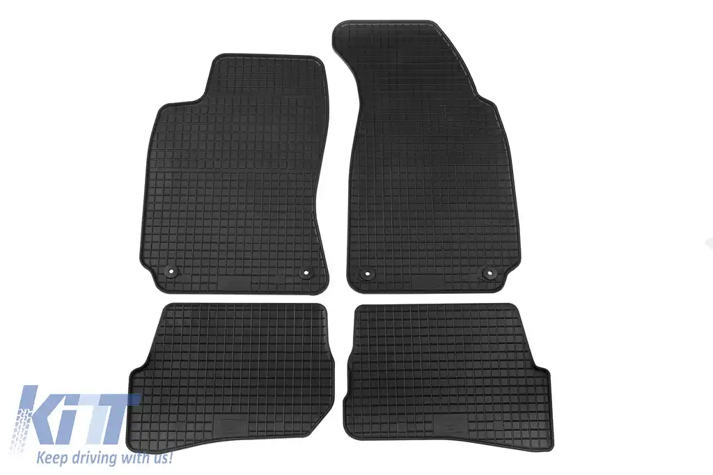 Mochete din cauciuc specifice, potrivite pentru VW Passat 1996-2005, set de 4 piese, culoare neagră