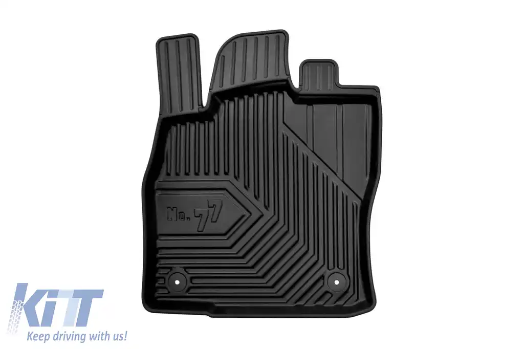 Mochete din cauciuc specifice, potrivite pentru Skoda Karoq după 2017, set de 4 piese, culoare neagră-image-6226504