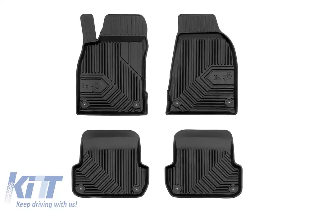 Mochete din cauciuc specifice, potrivite pentru Audi A4 B7 2004-2008, Seat Exeo 2008-2014, set de 4 piese, culoare neagră-image-6226520