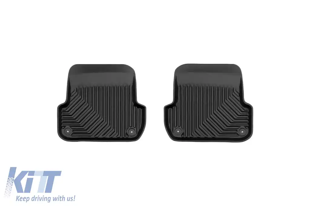 Mochete din cauciuc specifice, potrivite pentru Audi A4 B7 2004-2008, Seat Exeo 2008-2014, set de 4 piese, culoare neagră-image-6226523