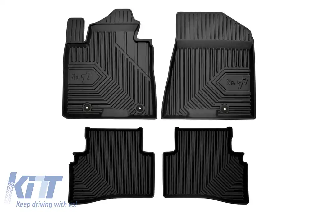 Mochete din cauciuc specifice, potrivite pentru Hyundai Tucson, Kia Sportage 2015-2018, set de 4 piese, culoare neagră