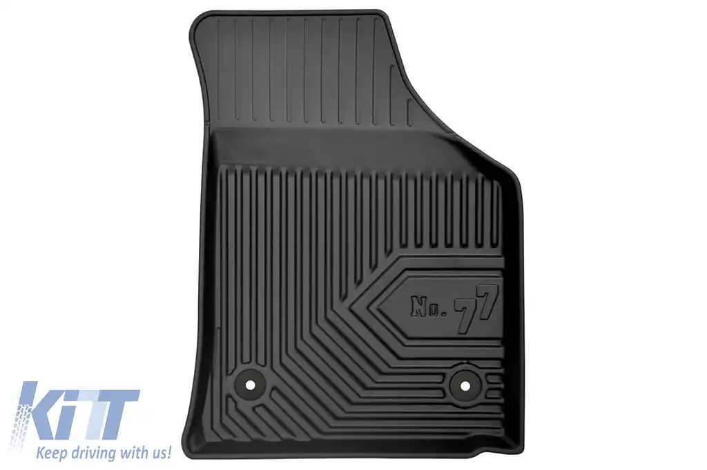 Mochete din cauciuc specifice, potrivite pentru VW Touran 2003-2010, set de 4 piese, culoare neagră-image-6226566
