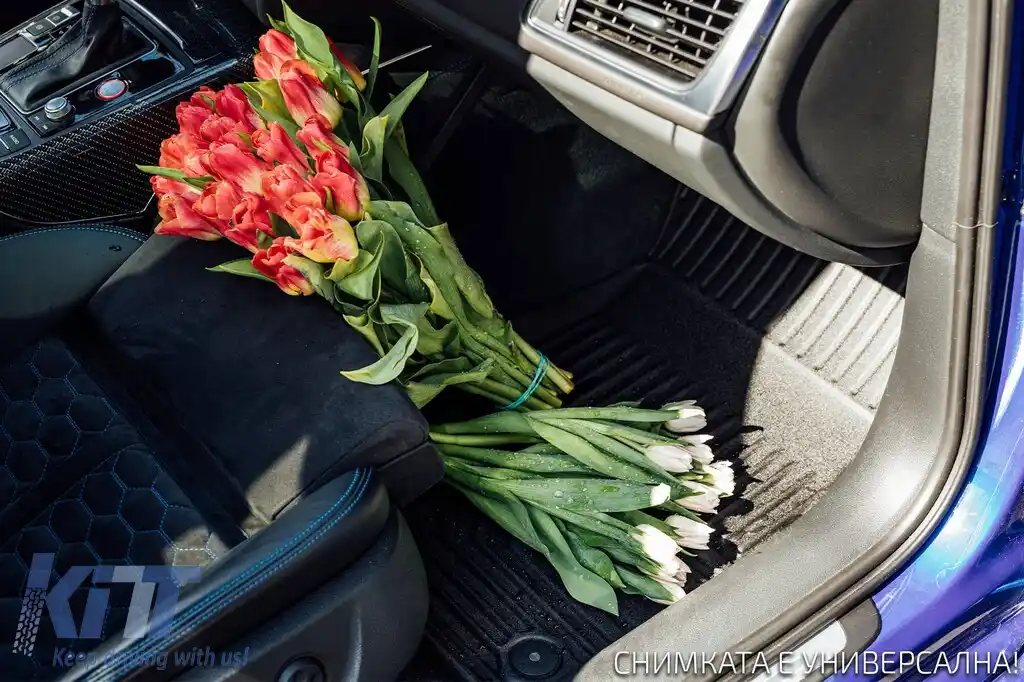 Mochete din cauciuc specifice, potrivite pentru Mercedes C class W203 2000-2007, set de 4 piese, culoare neagră-image-6226582