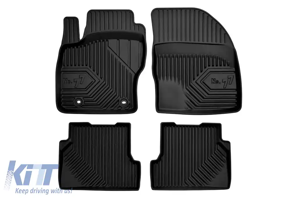 Mochete din cauciuc specifice, potrivite pentru Ford Focus 2004-2011, set de 4 piese, culoare neagră-image-6226602