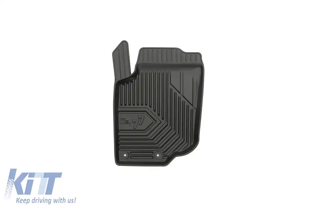 Mochete din cauciuc specifice, potrivite pentru Peugeot 207 2006-2012, set de 4 piese, culoare neagră-image-6226629
