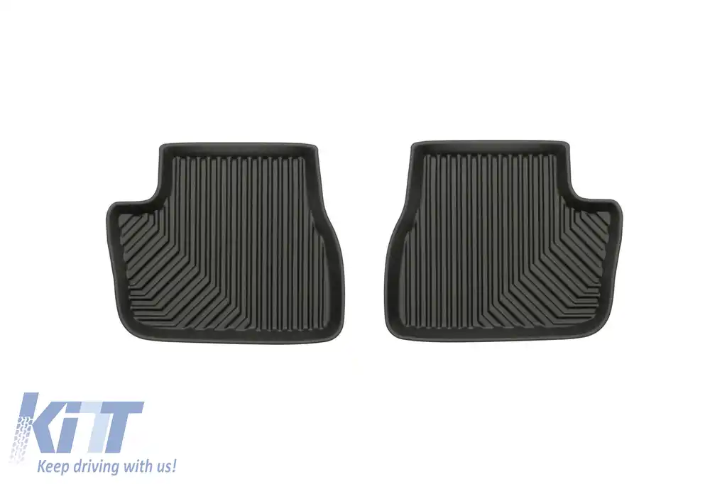 Mochete din cauciuc specifice, potrivite pentru Peugeot 207 2006-2012, set de 4 piese, culoare neagră-image-6226631