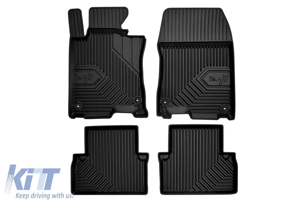 Mochete din cauciuc specifice, potrivite pentru Honda Accord 2008-2015, set de 4 piese, culoare neagră