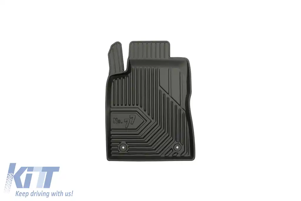 Mochete din cauciuc specifice, potrivite pentru Citroen C3 după 2016, set de 4 piese, culoare neagră-image-6226748