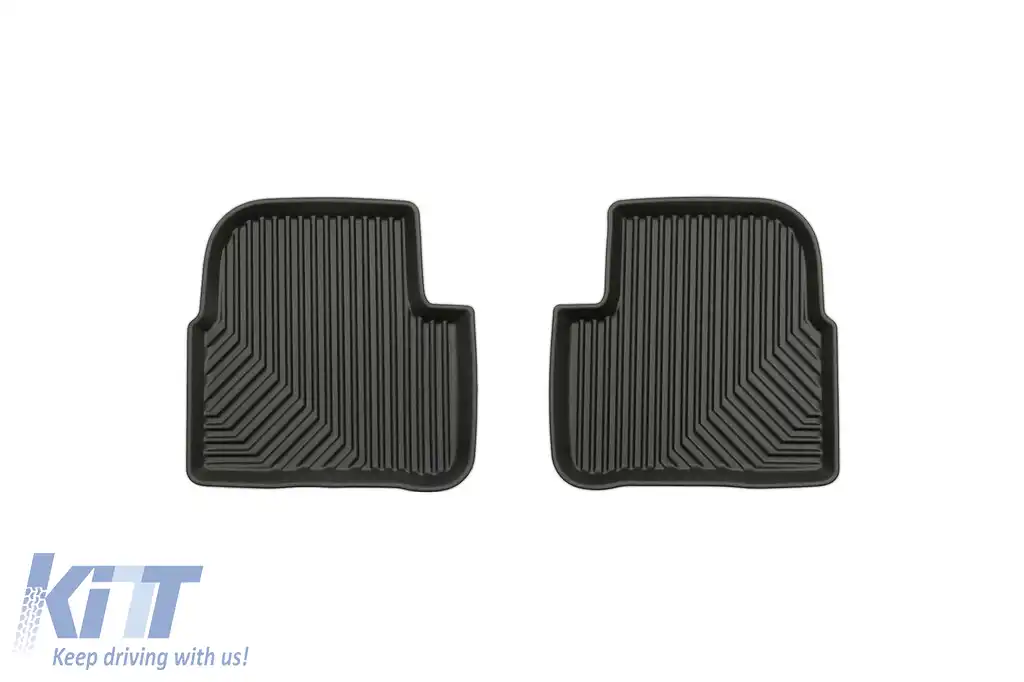 Mochete din cauciuc specifice, potrivite pentru Citroen C3 după 2016, set de 4 piese, culoare neagră-image-6226750