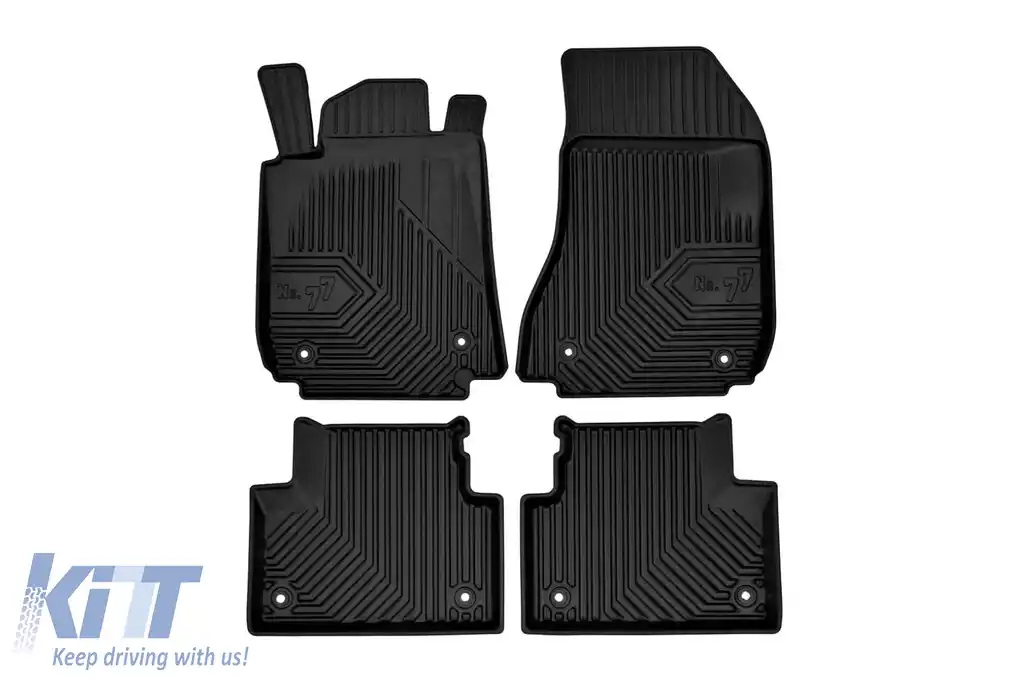 Mochete din cauciuc specifice, potrivite pentru Alfa Romeo 159 2005-2011, set de 4 piese, culoare neagră