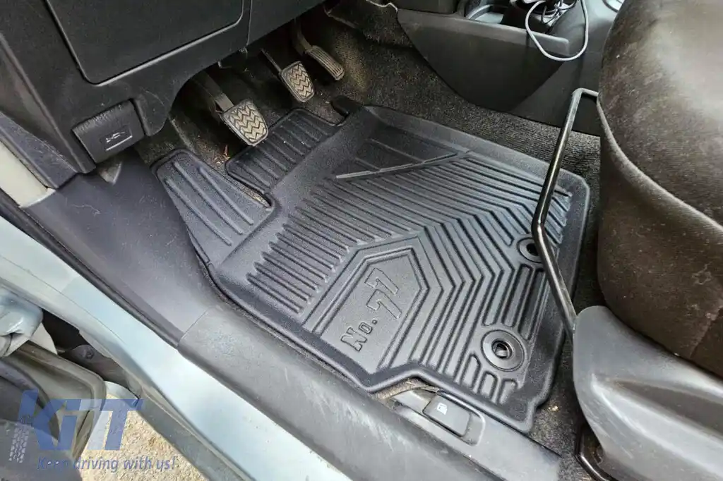 Mochete din cauciuc specifice, potrivite pentru Toyota Yaris 2005-2011, set de 3 piese, culoare neagră-image-6226812