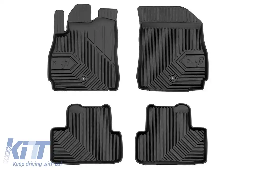 Mochete din cauciuc specifice, potrivite pentru Chevrolet Orlando 2010-2018, set de 4 piese, culoare neagră
