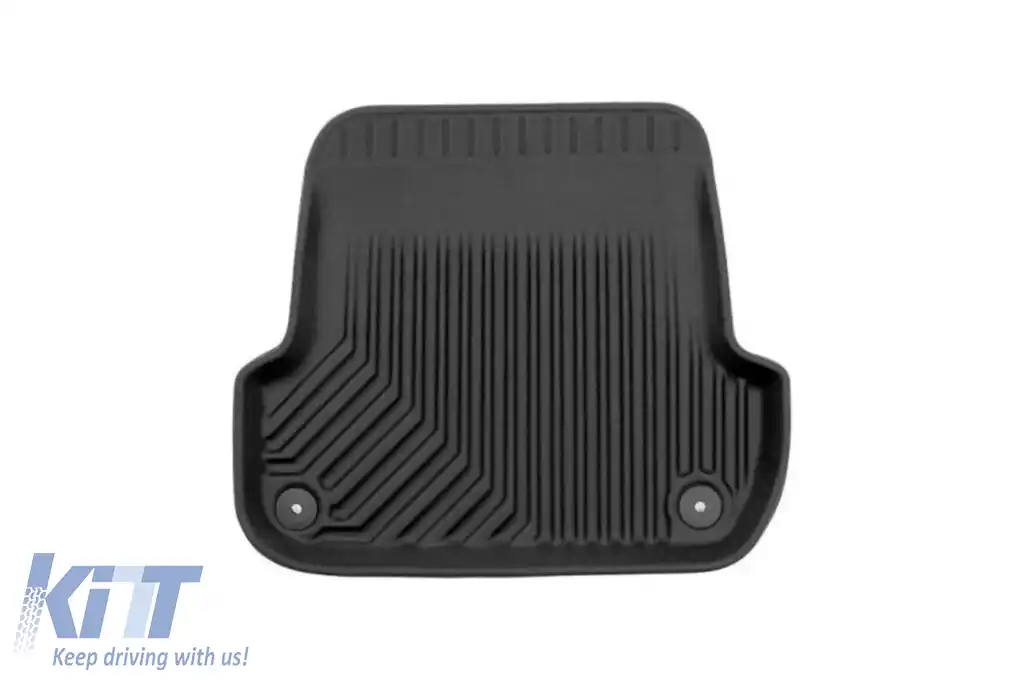 Mochete din cauciuc specifice, potrivite pentru Audi A4 B6 2000-2006, set de 4 piese, culoare neagră-image-6226893