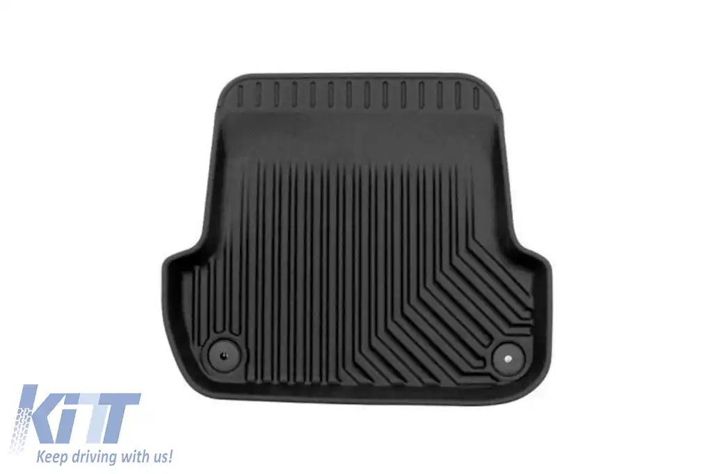Mochete din cauciuc specifice, potrivite pentru Audi A4 B6 2000-2006, set de 4 piese, culoare neagră-image-6226894