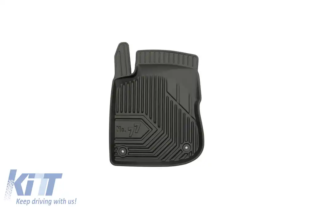 Mochete din cauciuc specifice, potrivite pentru Peugeot 208 2012-2019, set de 4 piese, culoare neagră-image-6226907