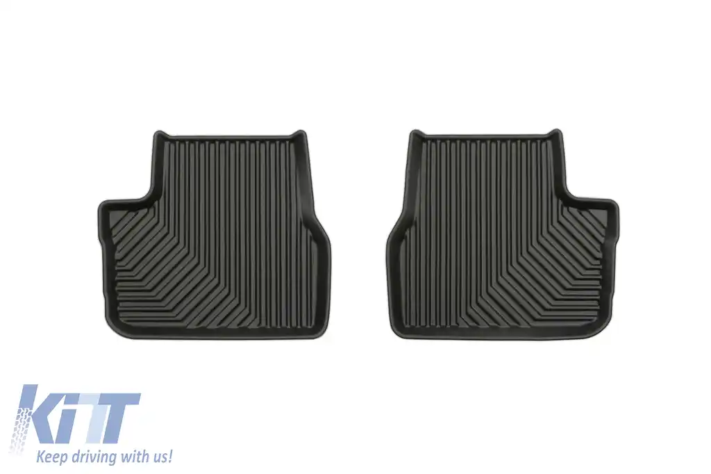 Mochete din cauciuc specifice, potrivite pentru Peugeot 208 2012-2019, set de 4 piese, culoare neagră-image-6226909