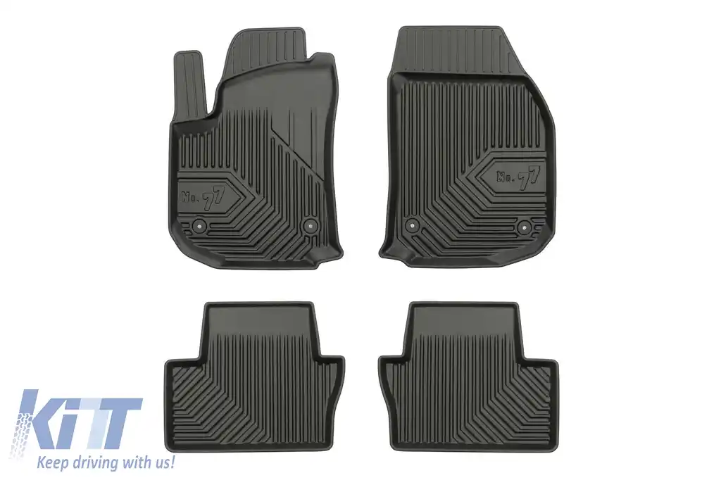 Mochete din cauciuc specifice, potrivite pentru Opel Zafira B 2005-2014, set de 4 piese, culoare neagră-image-6226926
