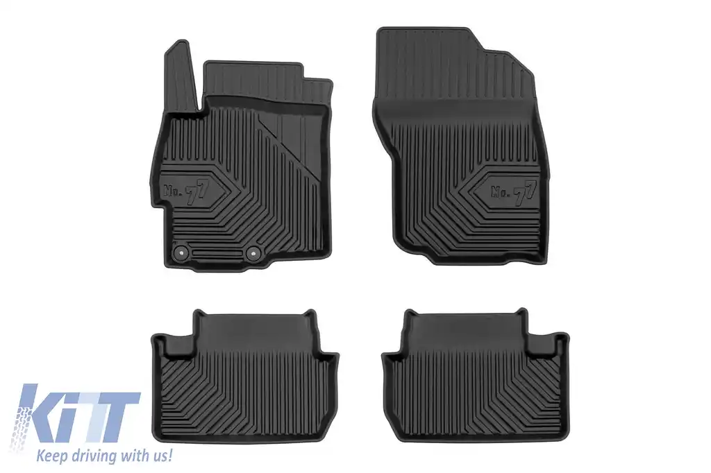 Mochete din cauciuc specifice, potrivite pentru Mitsubishi Lancer 2007-2017, set de 4 piese, culoare neagră-image-6226931