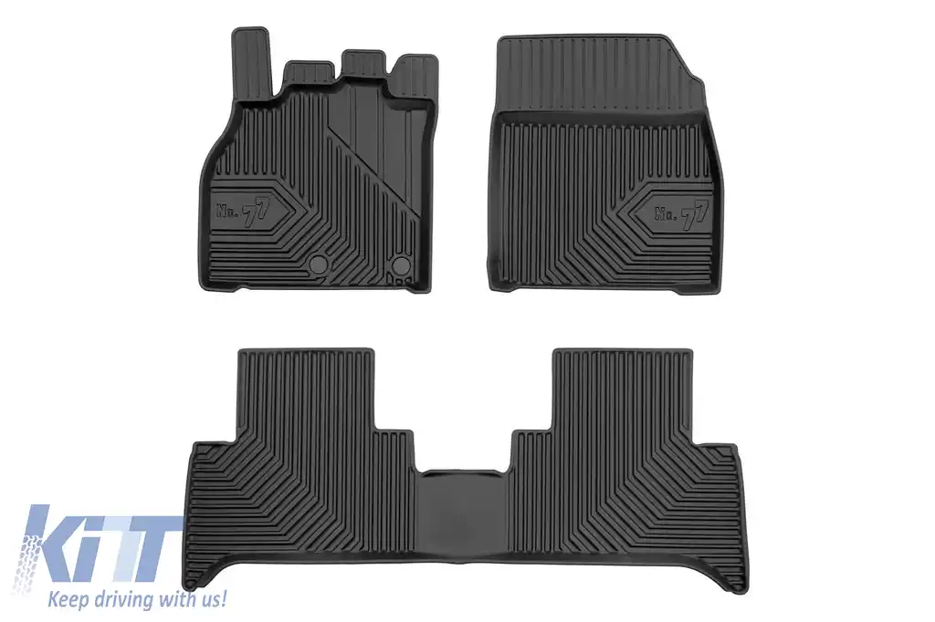 Mochete din cauciuc specifice, potrivite pentru Renault Scenic, Grand Scenic 2009-2016, set de 3 piese, culoare neagră-image-6226936