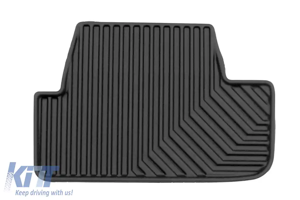 Mochete din cauciuc specifice, potrivite pentru Peugeot 308 hatchback după 2013, set de 4 piese, culoare neagră-image-6226956