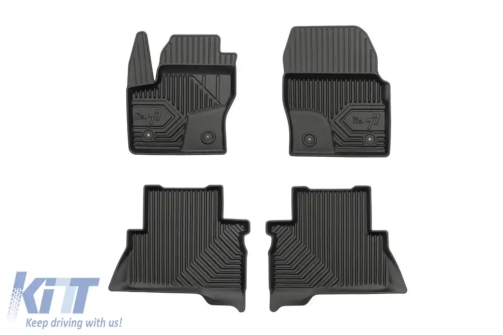 Mochete din cauciuc specifice, potrivite pentru Ford Kuga 2013-2019, set de 4 piese, culoare neagră