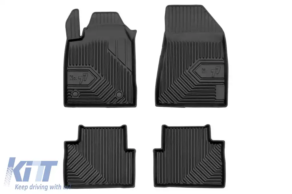 Mochete din cauciuc specifice, potrivite pentru Alfa Romeo Giulietta 2010-2020, set de 4 piese, culoare neagră