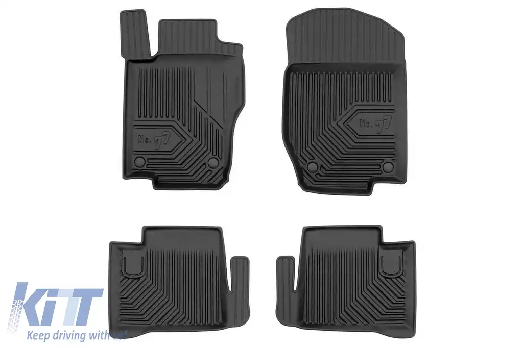 Mochete din cauciuc specifice, potrivite pentru Mercedes ML W164 2005-2011, set de 4 piese, culoare neagră