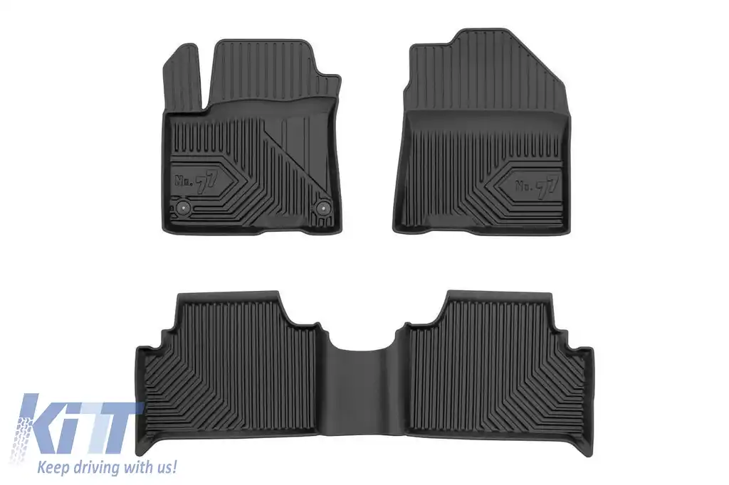 Mochete din cauciuc specifice, potrivite pentru Hyundai Kona Electric 2018-2023, set de 4 piese, culoare neagră-image-6227143