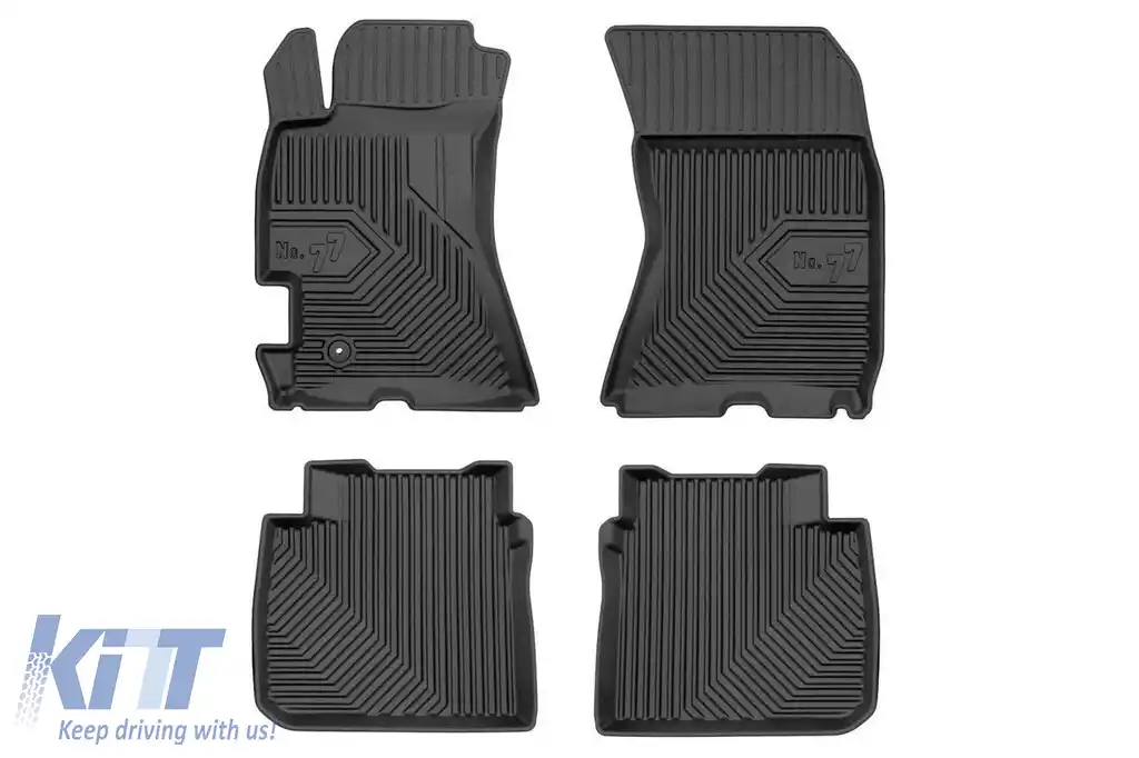 Mochete din cauciuc specifice, potrivite pentru Subaru Legacy, Outback 2003-2009, set de 4 piese, culoare neagră