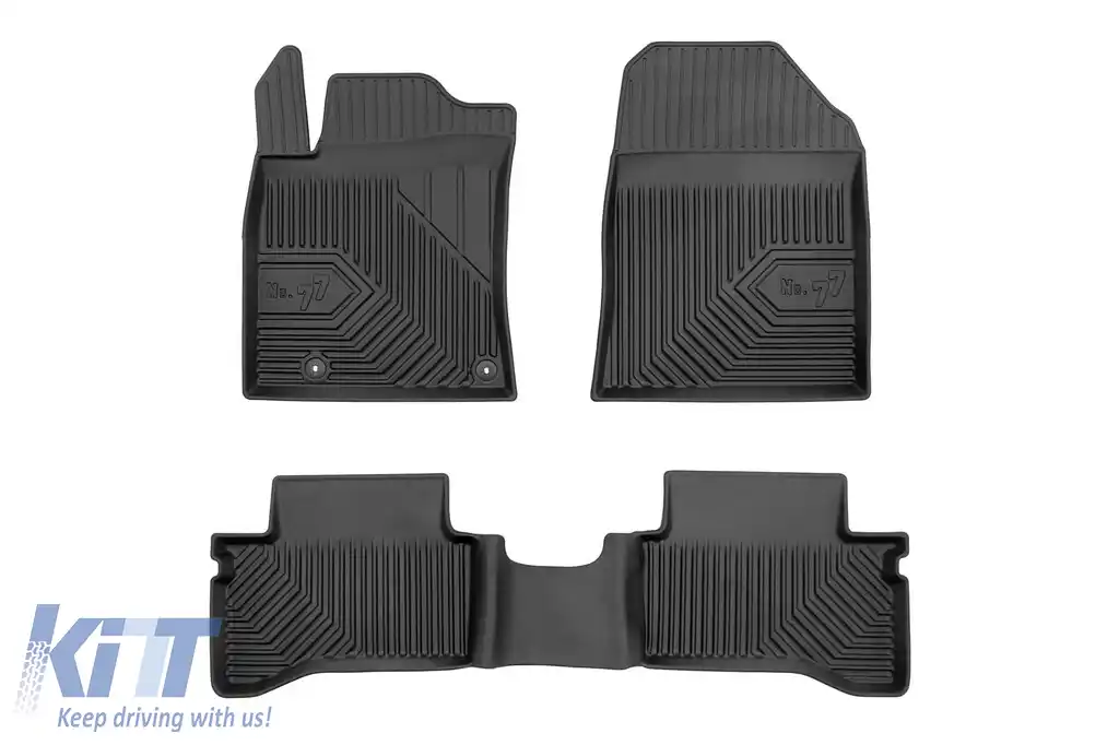 Mochete din cauciuc specifice, potrivite pentru Kia Xceed PHEV după 2019, set de 3 piese, culoare neagră