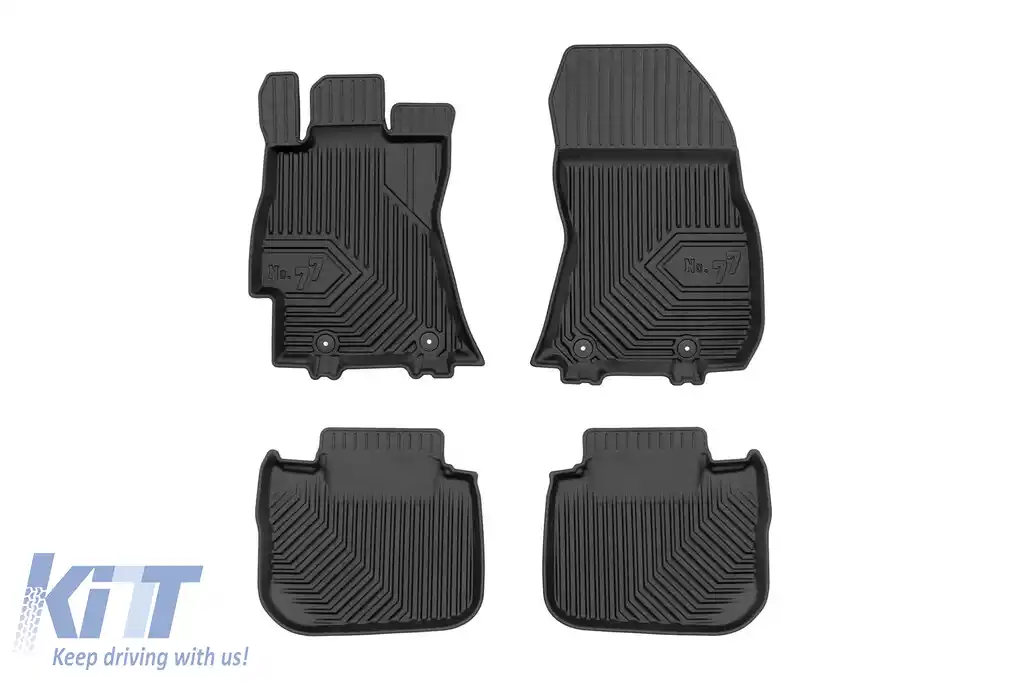 Mochete din cauciuc specifice, potrivite pentru Subaru Legacy, Outback wagon cu transmisie automată, set de 4 piese, culoare neagră