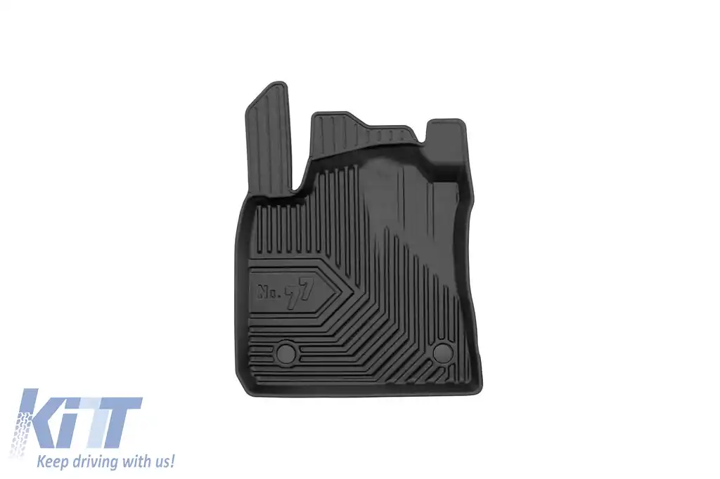 Mochete din cauciuc specifice, potrivite pentru Dacia Logan după 2020, set de 4 piese, culoare neagră-image-6227204