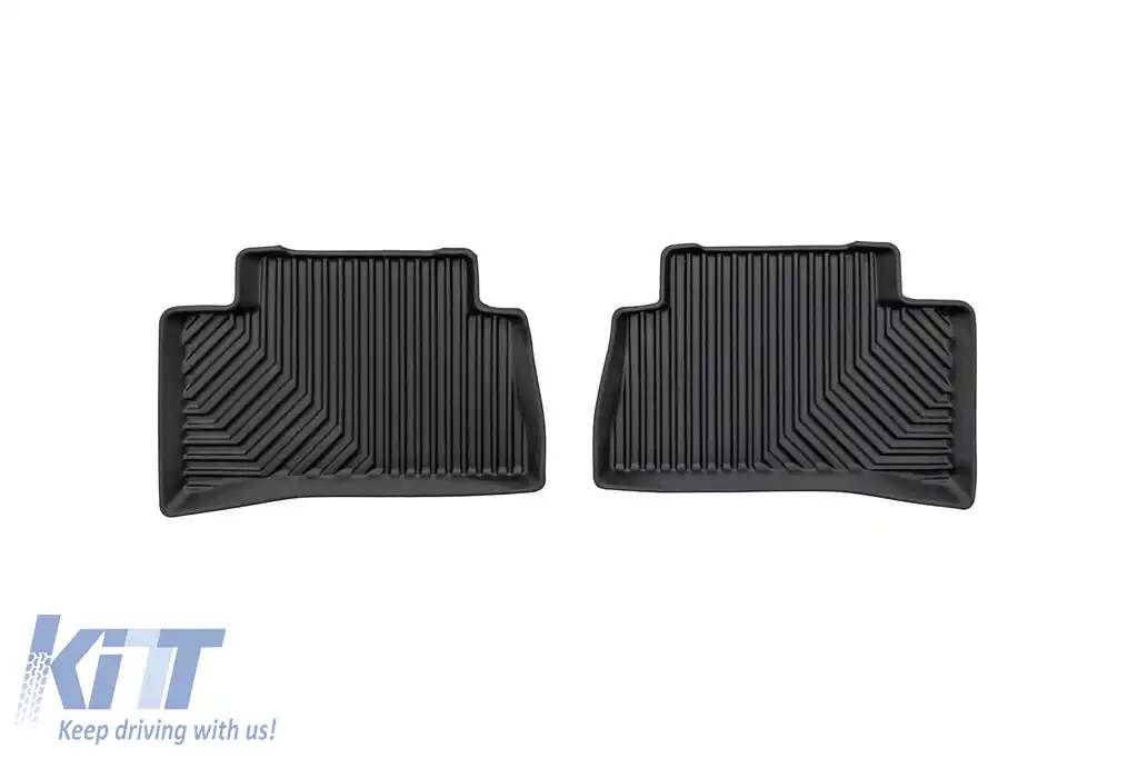 Mochete din cauciuc specifice, potrivite pentru Toyota Corolla Cross FWD după 2022, set de 3 piese, culoare neagră-image-6227223