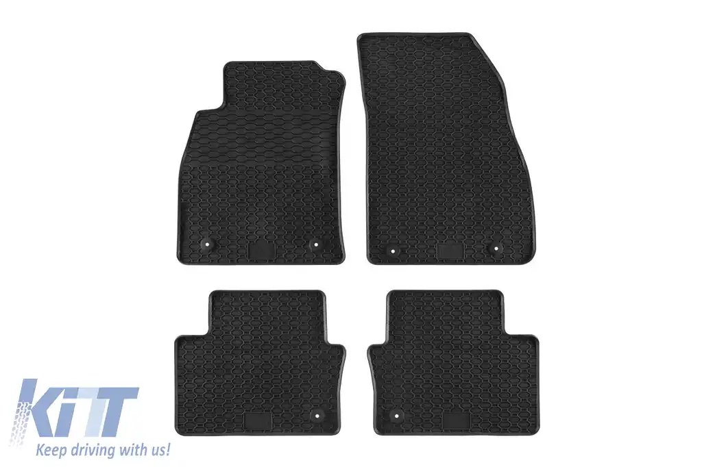Mochete din cauciuc specifice, potrivite pentru Opel Insignia A 2008-2017, set de 4 piese, culoare neagră