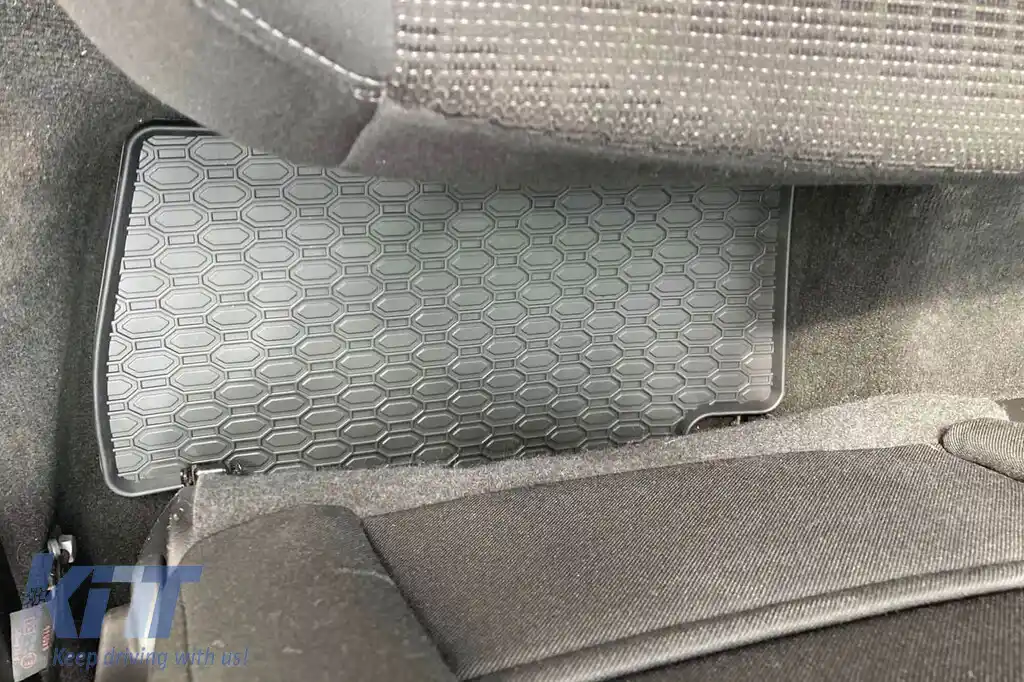 Mochete din cauciuc specifice, potrivite pentru Peugeot 307 2001-2008, set de 4 piese, culoare neagră-image-6227442