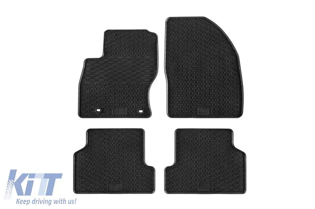 Mochete din cauciuc specifice, potrivite pentru Ford Focus 2004-2011, set de 4 piese, culoare neagră-image-6227454
