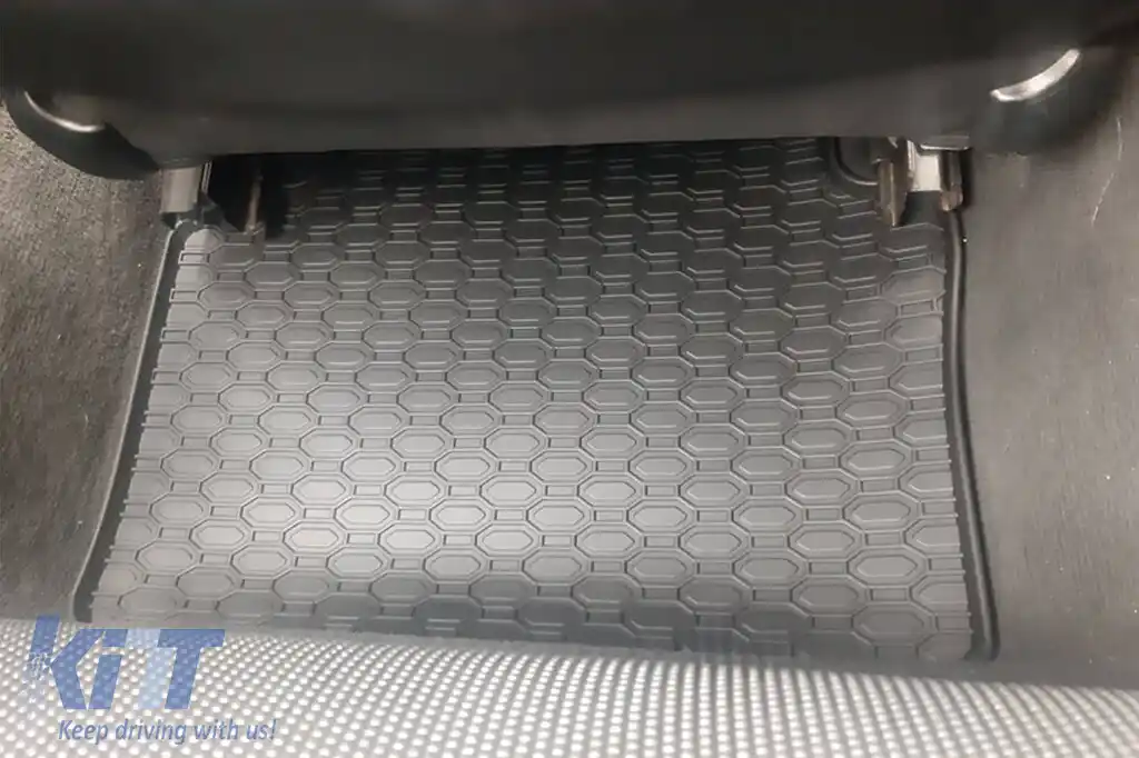 Mochete din cauciuc specifice, potrivite pentru BMW Seria 3 E90 sedan, E91 wagon 2004-2012, set de 4 piese, culoare neagră-image-6227469