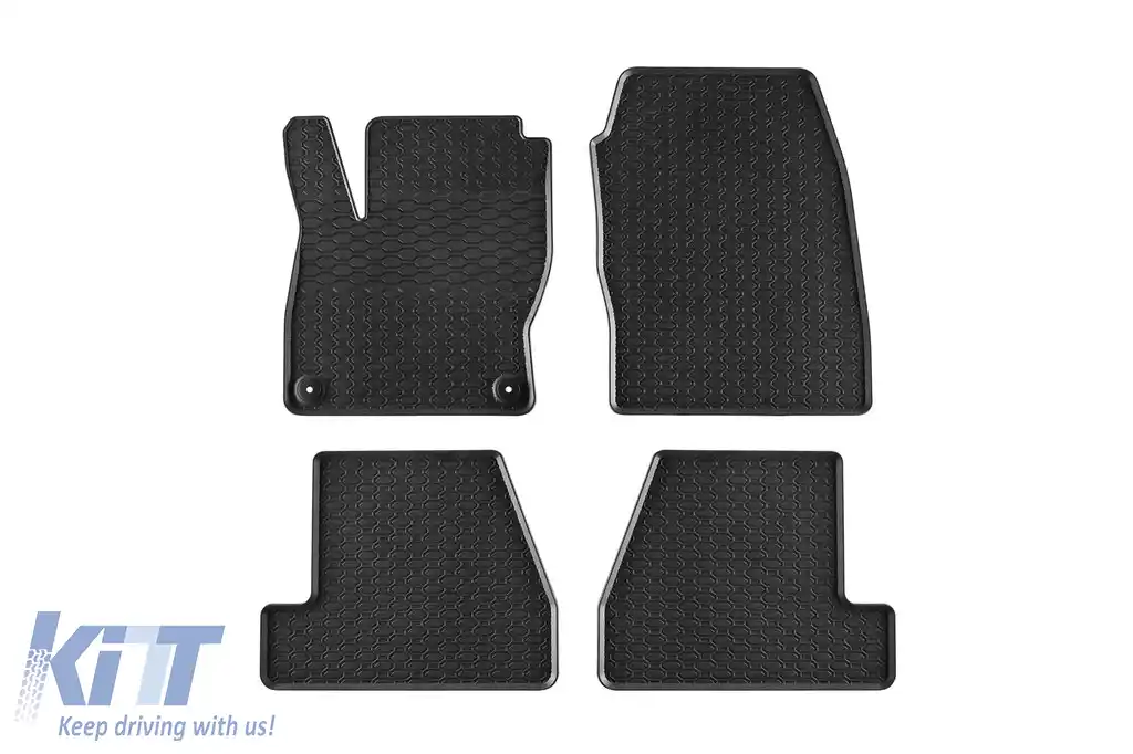 Mochete din cauciuc specifice, potrivite pentru Ford Focus 2012-2018, set de 4 piese, culoare neagră