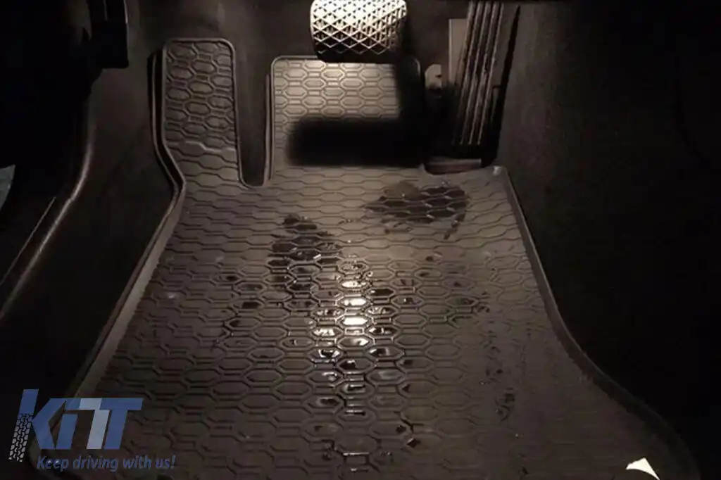 Mochete din cauciuc specifice, potrivite pentru Mercedes C class W204 2007-2014, set de 4 piese, culoare neagră-image-6228180