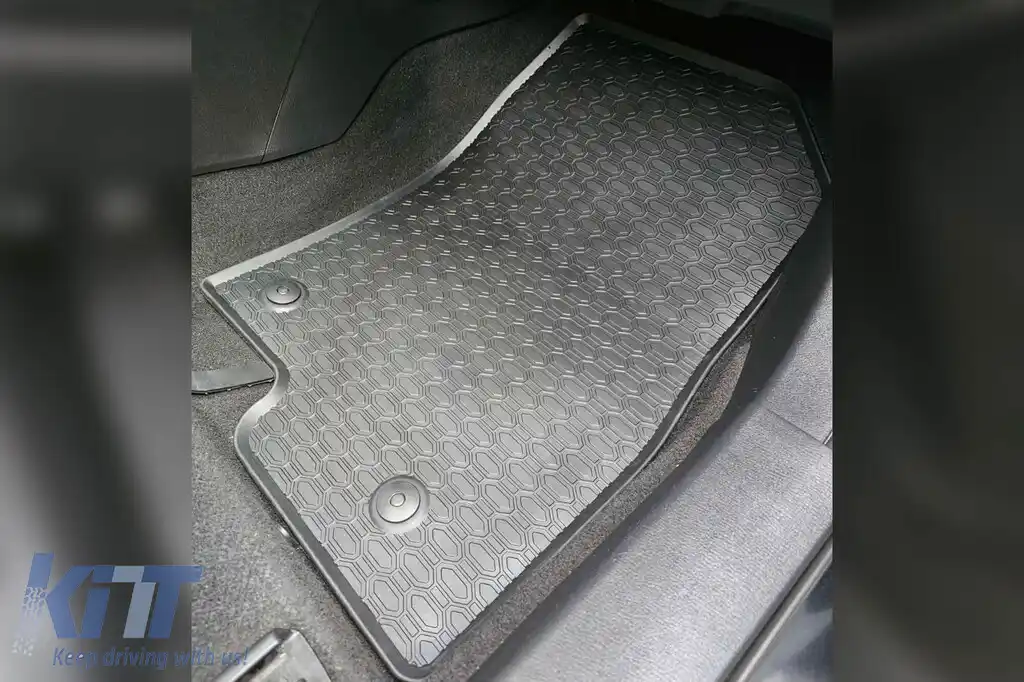 Mochete din cauciuc specifice, potrivite pentru Mazda 3 2013-2019, Mazda 6 wagon 2012-2016, set de 4 piese, culoare neagră-image-6228200