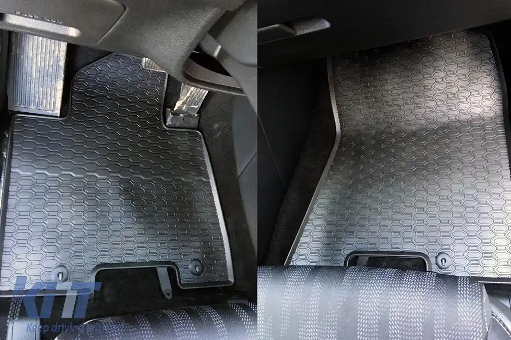 Mochete din cauciuc specifice, potrivite pentru Hyundai Tucson 2015-2020, Kia Sportage după 2015, set de 4 piese, culoare neagră-image-6228258