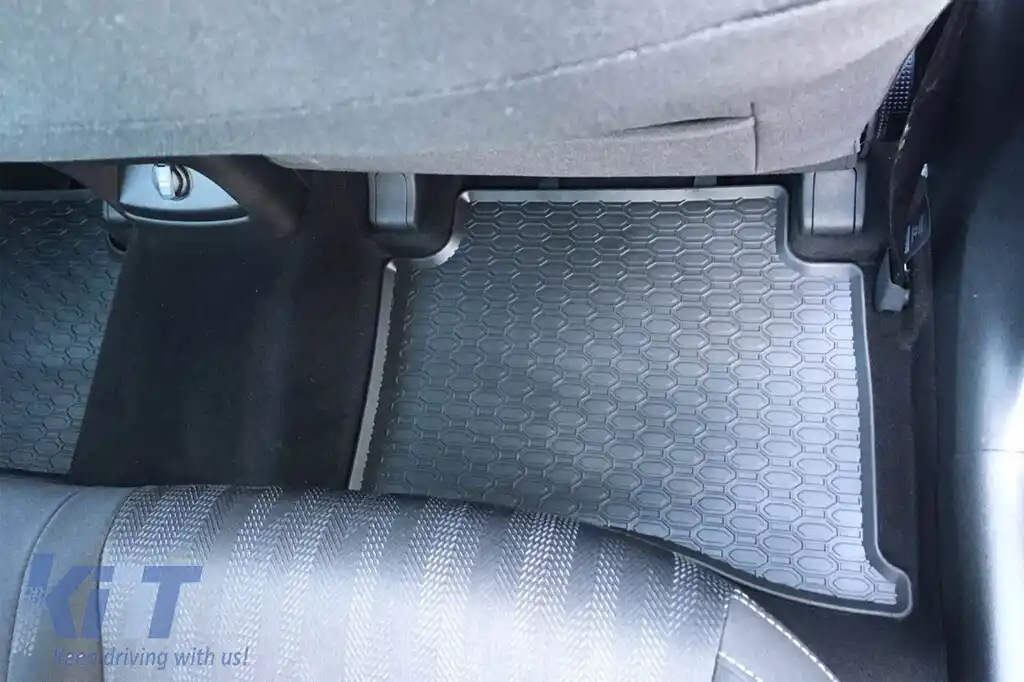 Mochete din cauciuc specifice, potrivite pentru Hyundai Tucson 2015-2020, Kia Sportage după 2015, set de 4 piese, culoare neagră-image-6228259