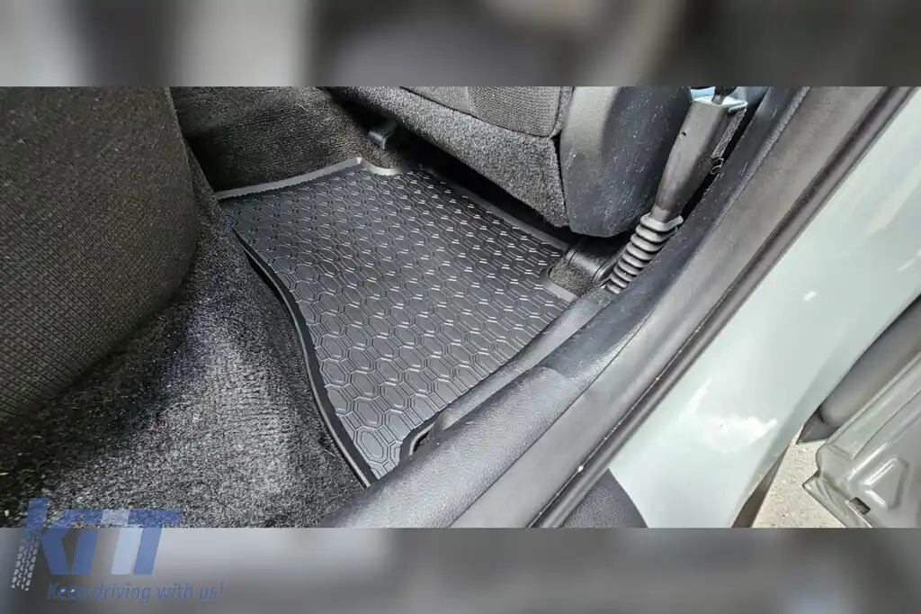 Mochete din cauciuc specifice, potrivite pentru Hyundai Tucson 2015-2020, Kia Sportage după 2015, set de 4 piese, culoare neagră-image-6228265