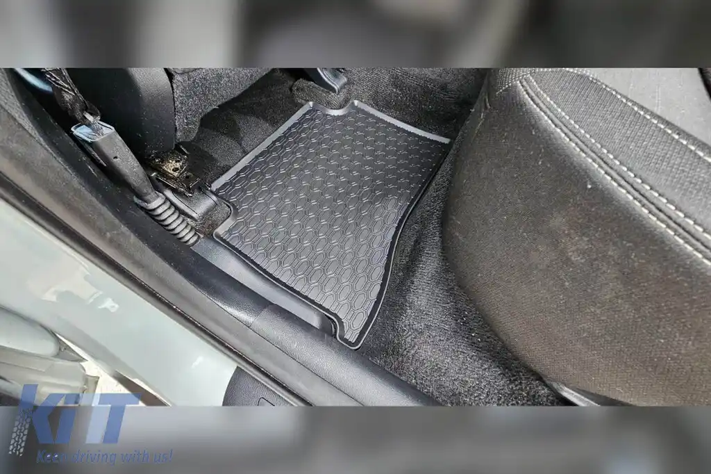 Mochete din cauciuc specifice, potrivite pentru Hyundai Tucson 2015-2020, Kia Sportage după 2015, set de 4 piese, culoare neagră-image-6228266