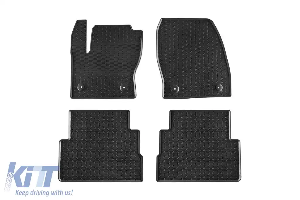 Mochete din cauciuc specifice, potrivite pentru Ford Kuga 2012-2019, set de 4 piese, culoare neagră